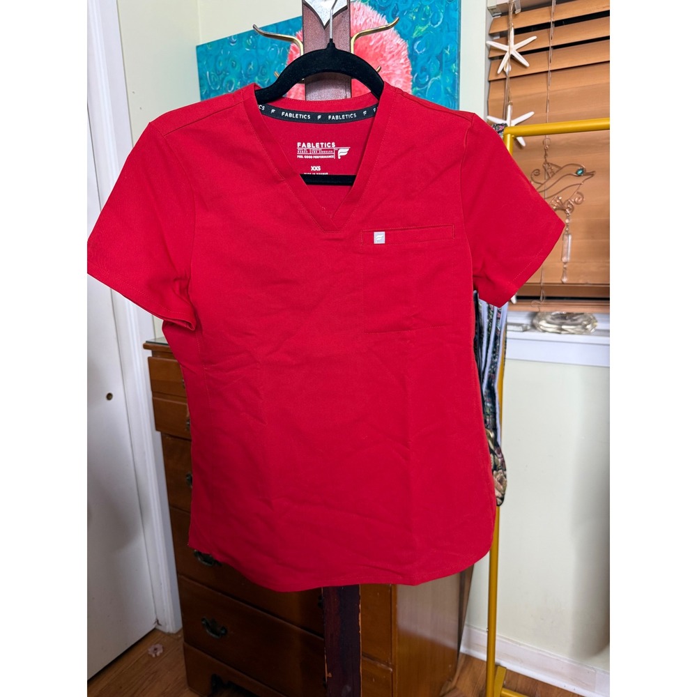 Fabletics Vital One Pocket Scrub Top